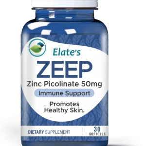 Elate’s ZEEP Zinc Picolinate 50 mg Supplement
