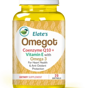 Elate’s Omegot with Omega-3, CoQ10 & Vitamin E
